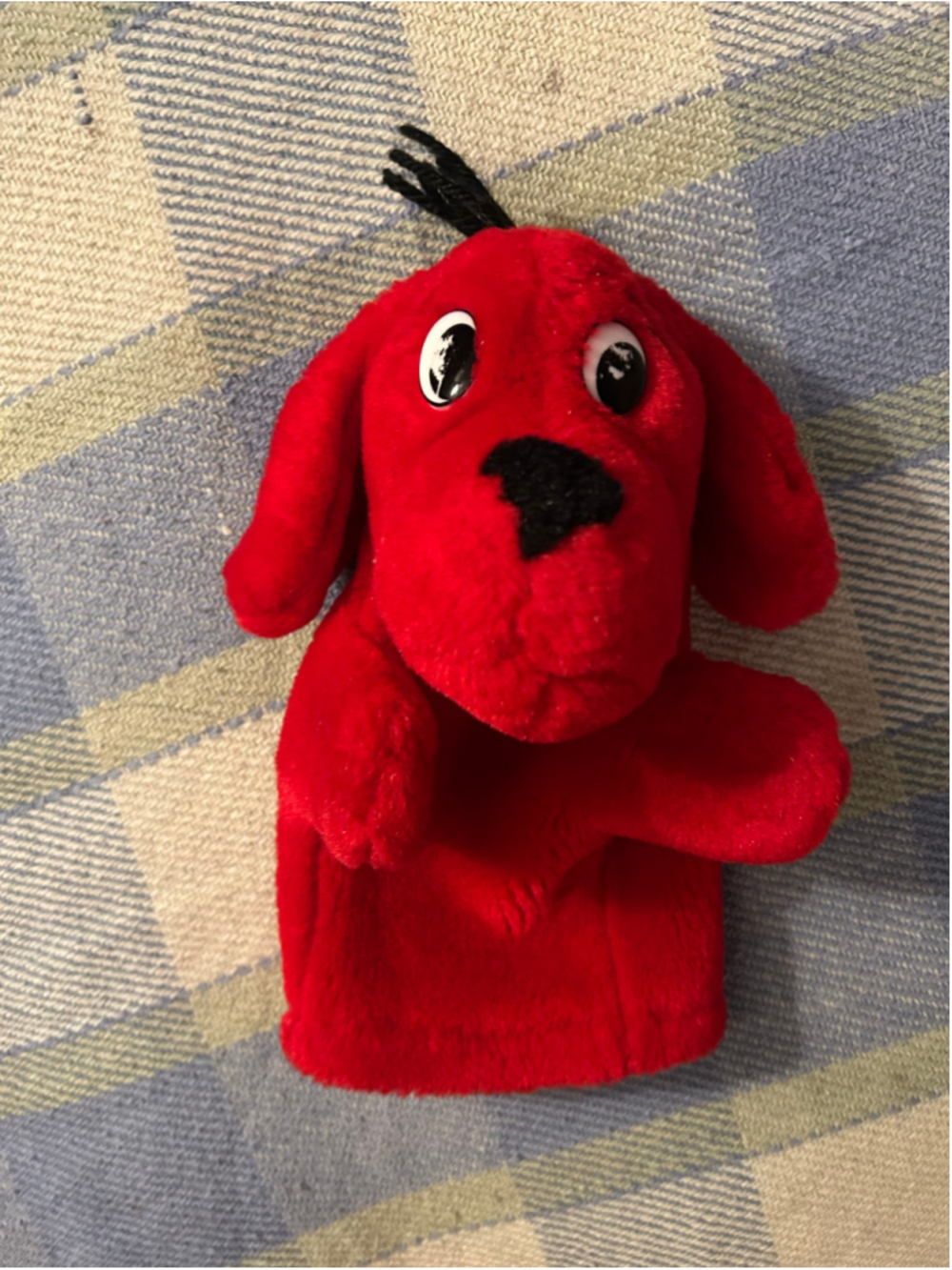 Vintage Clifford The Big Red Dog Hand Puppet Scholastic Kids R. Bridwell - Picture 4 of 6